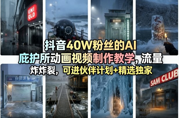 【实测40W粉丝的AI动画教程：高流量变现路径+官方计划指南】