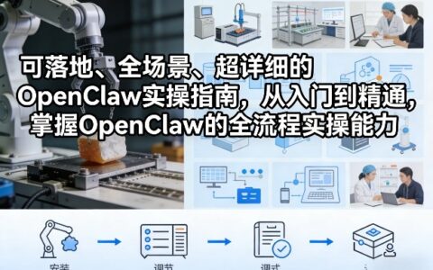 OpenClaw项目实操指南：从入门到精通，掌握全流程变现实战能力