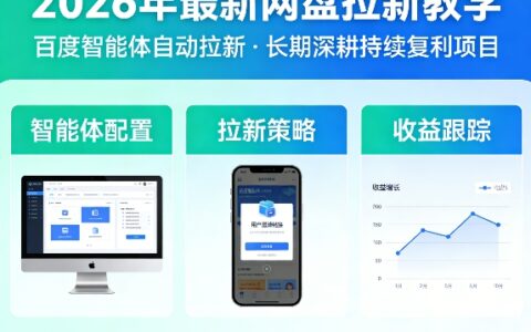 2026年百度网盘推广实操指南：智能辅助下的长期被动收入项目