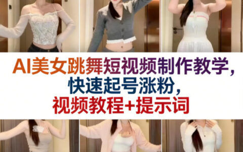 2025AI短视频制作实战指南：涨粉策略与提示词变现教程