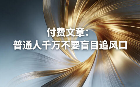 2025付费文章：普通人如何明智选择项目的变现实战指南