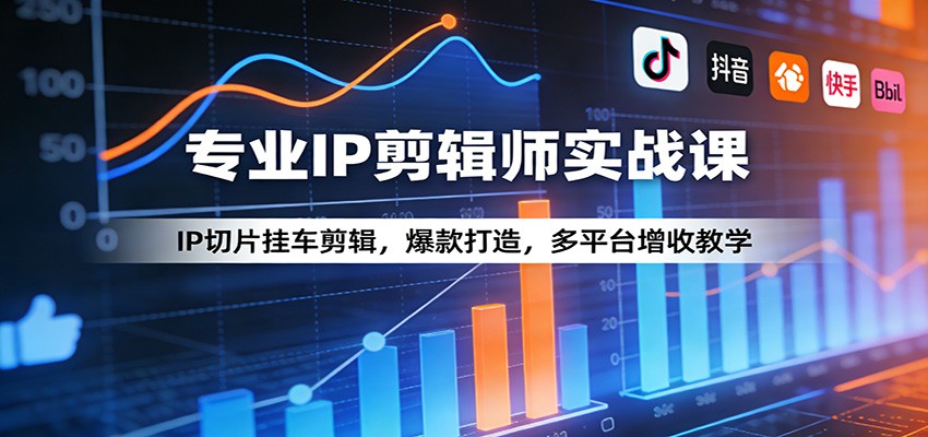 2025IP切片变现实战课：爆款案例拆解与多平台操作指南