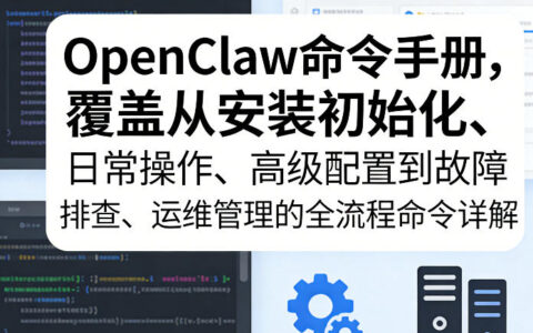 OpenClaw变现实战指南：安装初始化到运维管理全流程命令详解