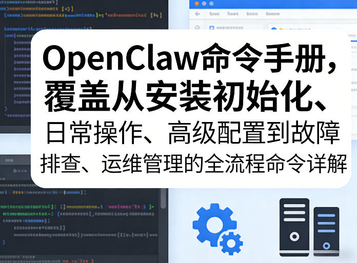 OpenClaw变现实战指南：安装初始化到运维管理全流程命令详解