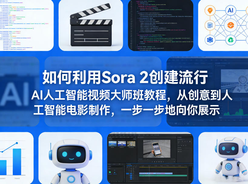 如何利用Sora 2打造AI视频制作教程：从创意到变现的一步一步实操指南
