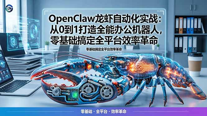 OpenClaw自动化项目实操：从0到1构建办公增效流程，新手入门指南