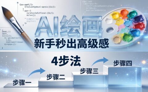 AI绘画高效入门：即梦4步法实测，万能提示词+BRTR框架助新手产出高级作品