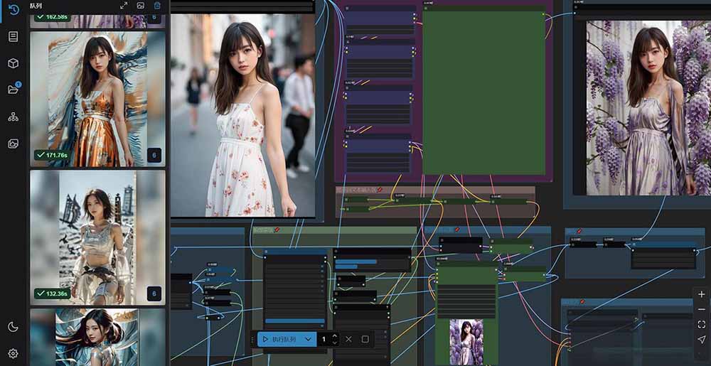 ComfyUI人像写真摄影工作流：本地一键部署实战，换装换场景换脸全攻略，影楼高效变现方法