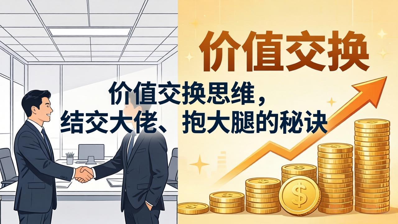 2025价值交换思维：拓展高端人脉的变现实战指南