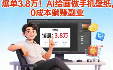 2025AI绘画手机壁纸：低成本副业变现实战指南