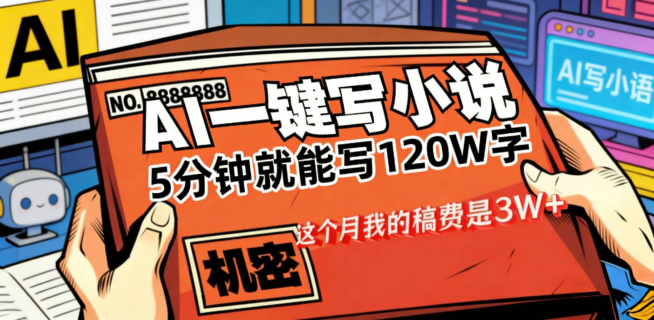 实测AI写小说变现方法：高效创作带来可观稿费的实战思路