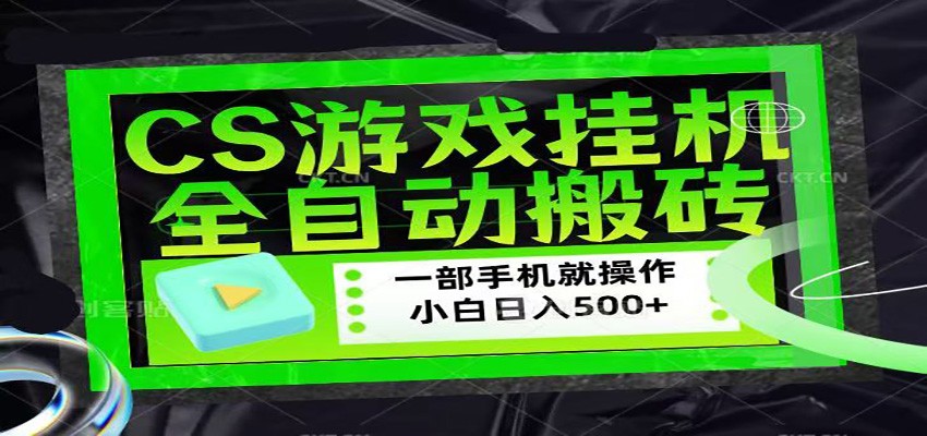 CSGO游戏市场策略：稳定赚钱项目实操指南，新手被动收入案例分享