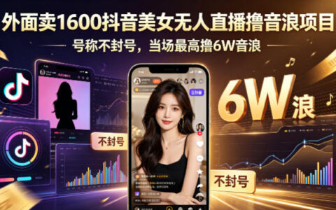 2025抖音直播音浪收益项目实操指南【附详细教程】