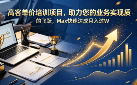 高客单价项目实操指南：助力业务飞跃，实现变现提升【原创双语字幕】