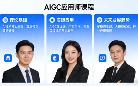 AIGC应用师实战课程：AI技术变现路径与未来趋势全解析