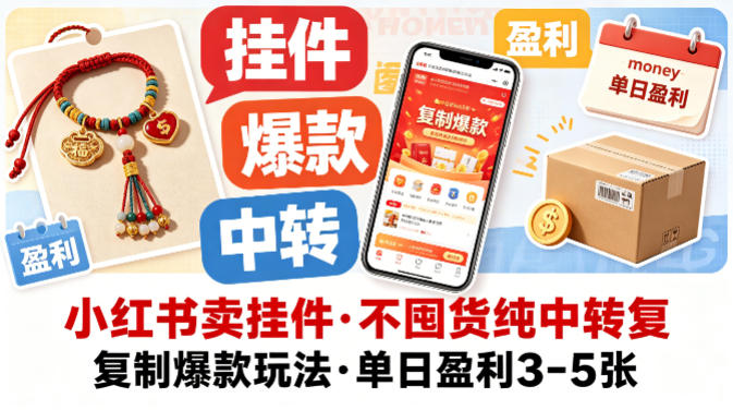 2025小红书无库存销售爆款策略：实测变现数百元变现指南