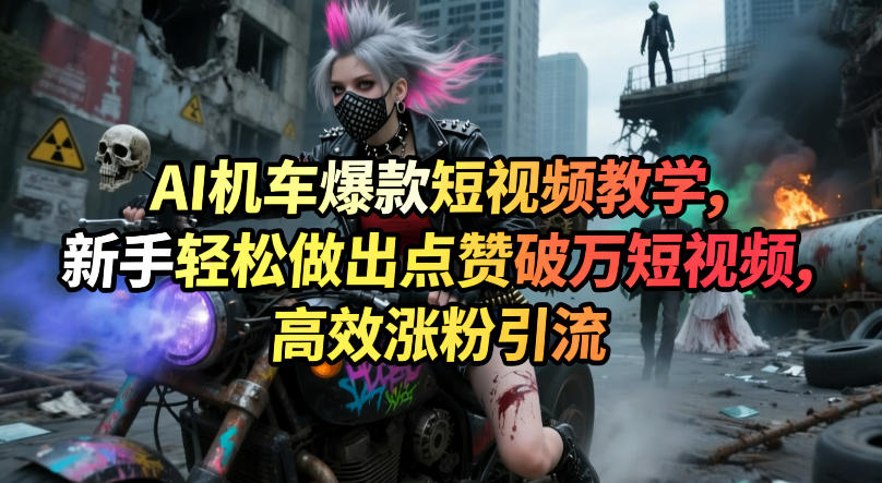 AI短视频实战指南：新手高效打造热门内容，涨粉引流变现策略