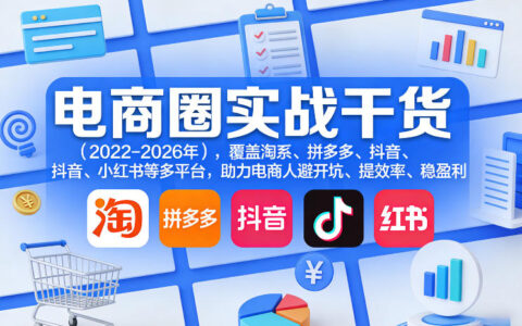 电商圈实战干货（2023-2026年）：多平台避坑提效稳收入策略指南（更新4月27）