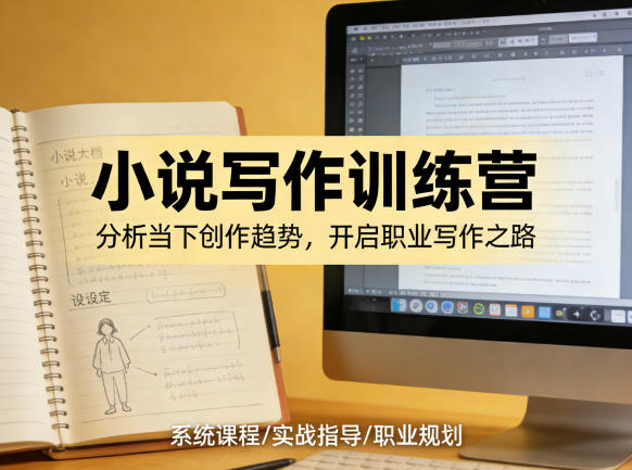 小说写作训练营：实战策略助你脱颖而出，开启创作变现之路