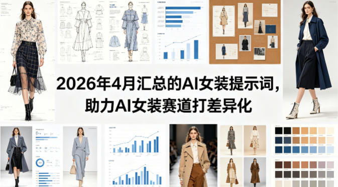 2026年4月AI女装提示词实操指南：女装赛道差异化策略