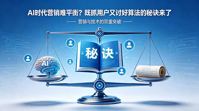 AI时代营销平衡术：用SEO文案与讲故事技巧吸引用户和算法