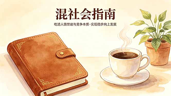 付费文章：社会竞争实战攻略，吃透人情世故与职场策略，打造稳定被动收入