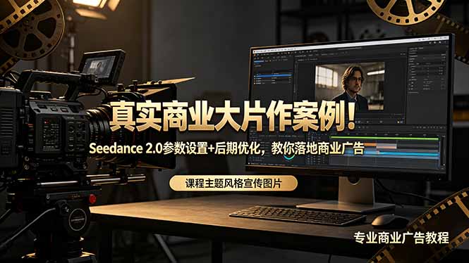 Seedance 2.0商业广告实操案例：参数设置与后期优化指南