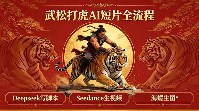 AI短片变现实测：Deepseek+Seedance+海螺AI全流程拆解