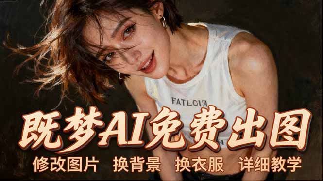 即梦AI全功能变现实战课：出图、换背景、照片动起来、唱歌说话，Seedance2.0全教学