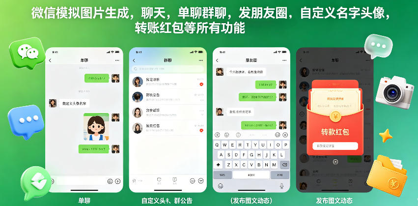 2025微信模拟图片生成实操指南：变现方法与实战案例
