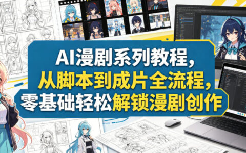 AI漫剧创作全流程教程：零基础掌握脚本到成片实战指南