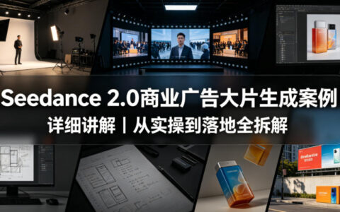 Seedance 2.0广告生成案例详细讲解｜从实操到落地全拆解