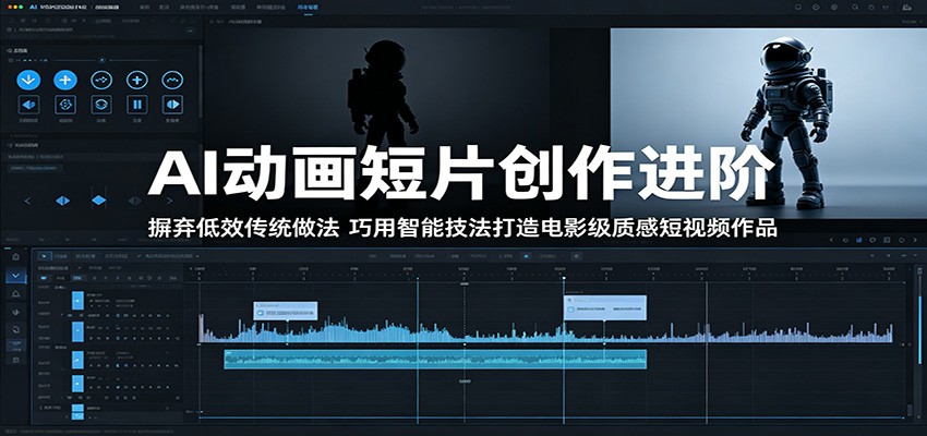 2026 AI动画短片进阶：用智能技法打造电影级质感短视频