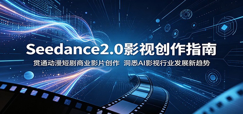 Seedance2.0影视创作指南:AI动漫短剧与商业影片实操,洞悉技术趋势抢占行业红利 Seedance2.0影视创作指南:AI动漫短剧与商业影片实操,洞悉技术趋势抢占行业红利