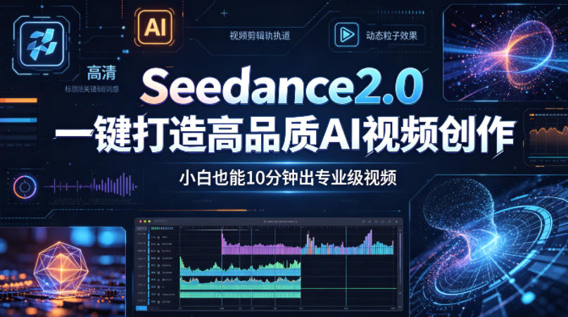 Seedance2.0 AI视频变现实战：新手10分钟打造专业级视频
