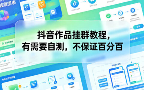 2026 抖音作品群聊方法实操教程