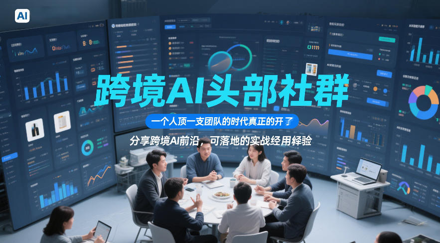 跨境AI头部社群实战经验分享：前沿策略与高效变现指南（更新5月11日）