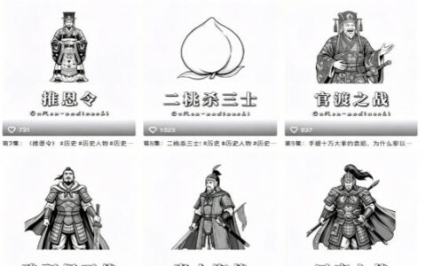 抖音历史博弈思维短视频实操教程：新手也能上手的变现策略