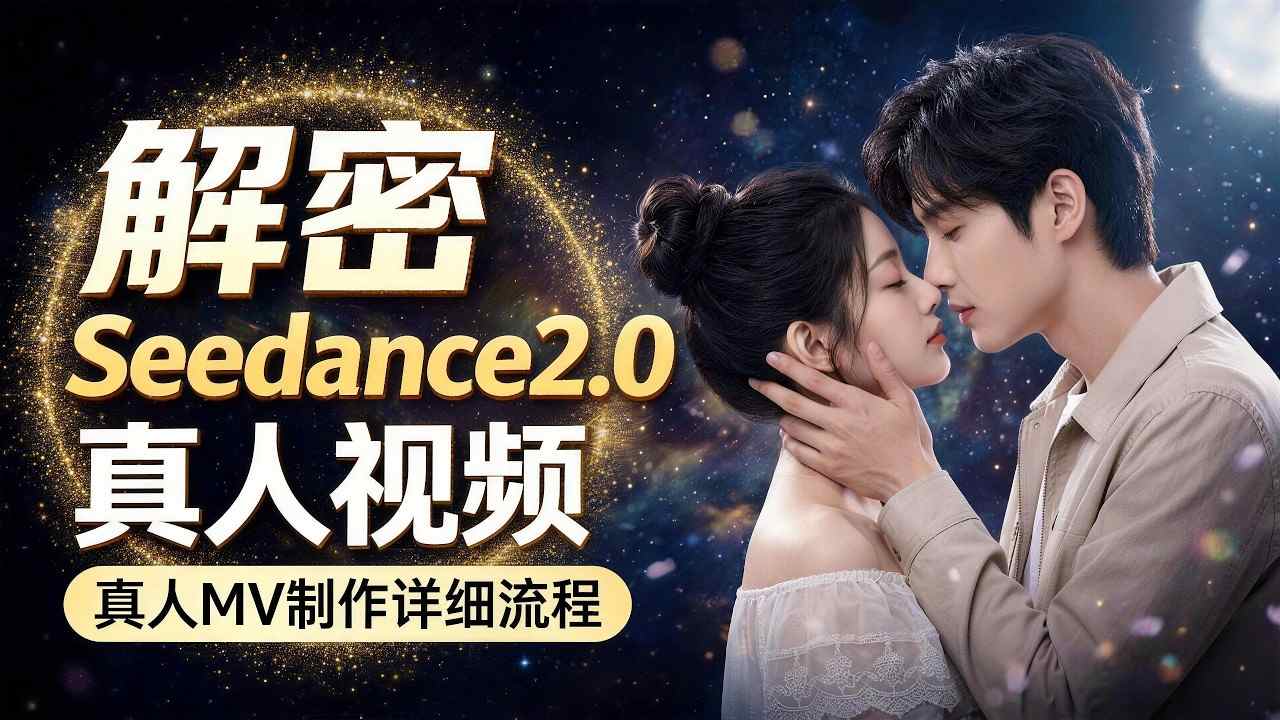 Seedance 2.0实操教程：零基础制作真人MV变现全流程
