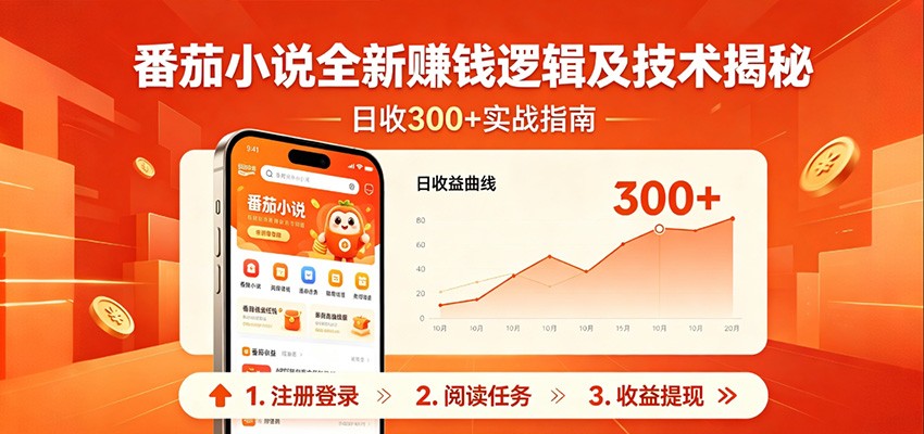 2025番茄小说赚钱方法实测：新手新书实操指南