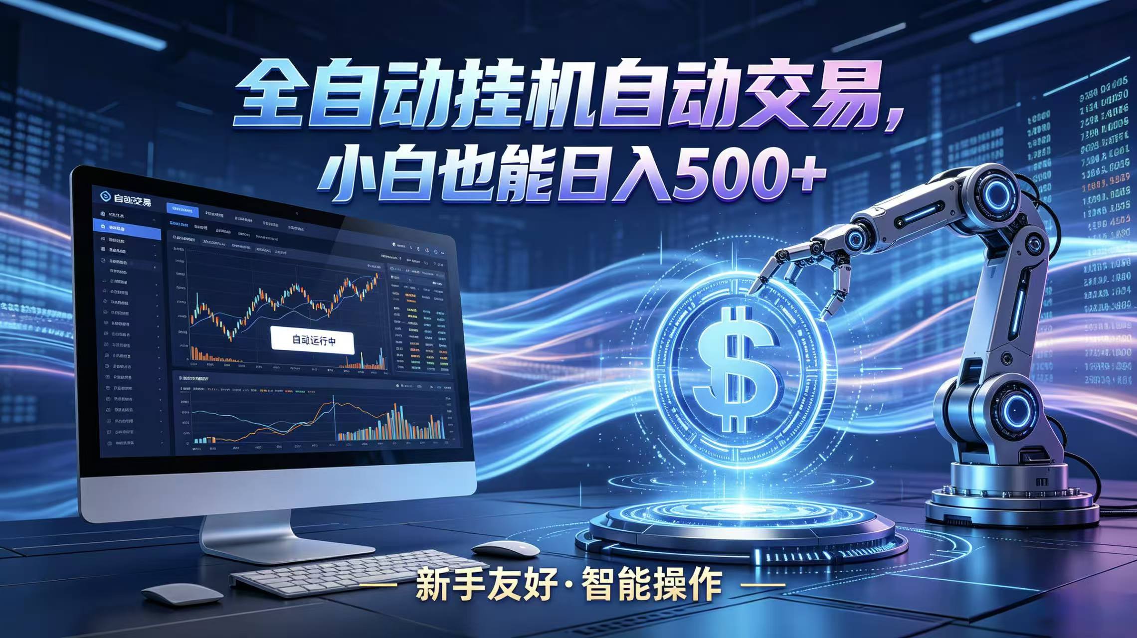 全新智能化交易助手实操指南：小白快速上手，变现策略分享