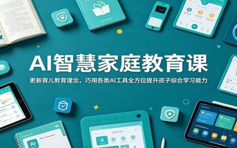 AI智慧家庭教育课：巧用AI工具提升孩子综合学习能力