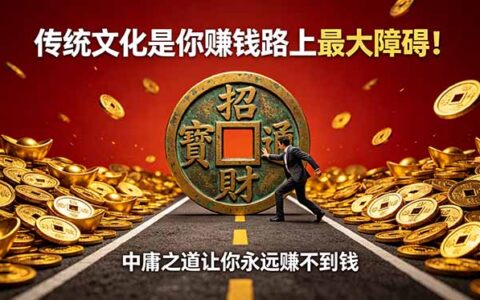 付费文章：传统文化阻碍赚钱？5个维度打破中庸之道，自媒体变现必看