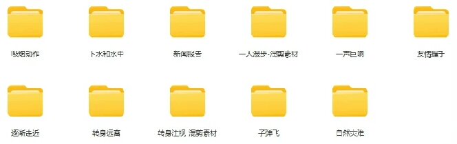 15800方法高清影视剪辑素材合集｜卡点混剪/人物城市场景全覆盖，剪映PR即拖即用