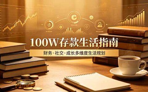 付费文章：100步骤W存款生活指南，从财务、社交、成长维度规划你的生活