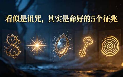 2026 看似是诅咒其实是命好的5个征兆，命苦之人如何转运