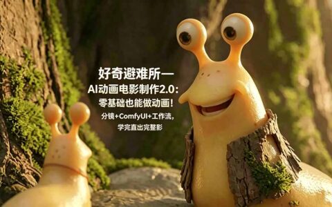 好奇避难所AI动画2.0：零基础学ComfyUI+分镜工作流，直出完整影片