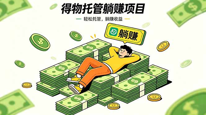 26年6月必做！得物视频激励自动化运营，单号月利润3600方法