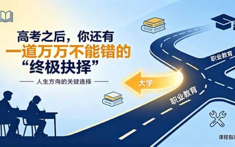 2026 付费文章：高考后选专业与学校，别让高分输掉人生