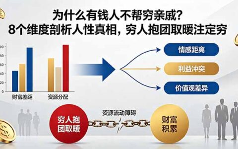 付费文章：有钱人不帮穷亲戚？8个人性真相揭秘，穷人抱团只会更穷